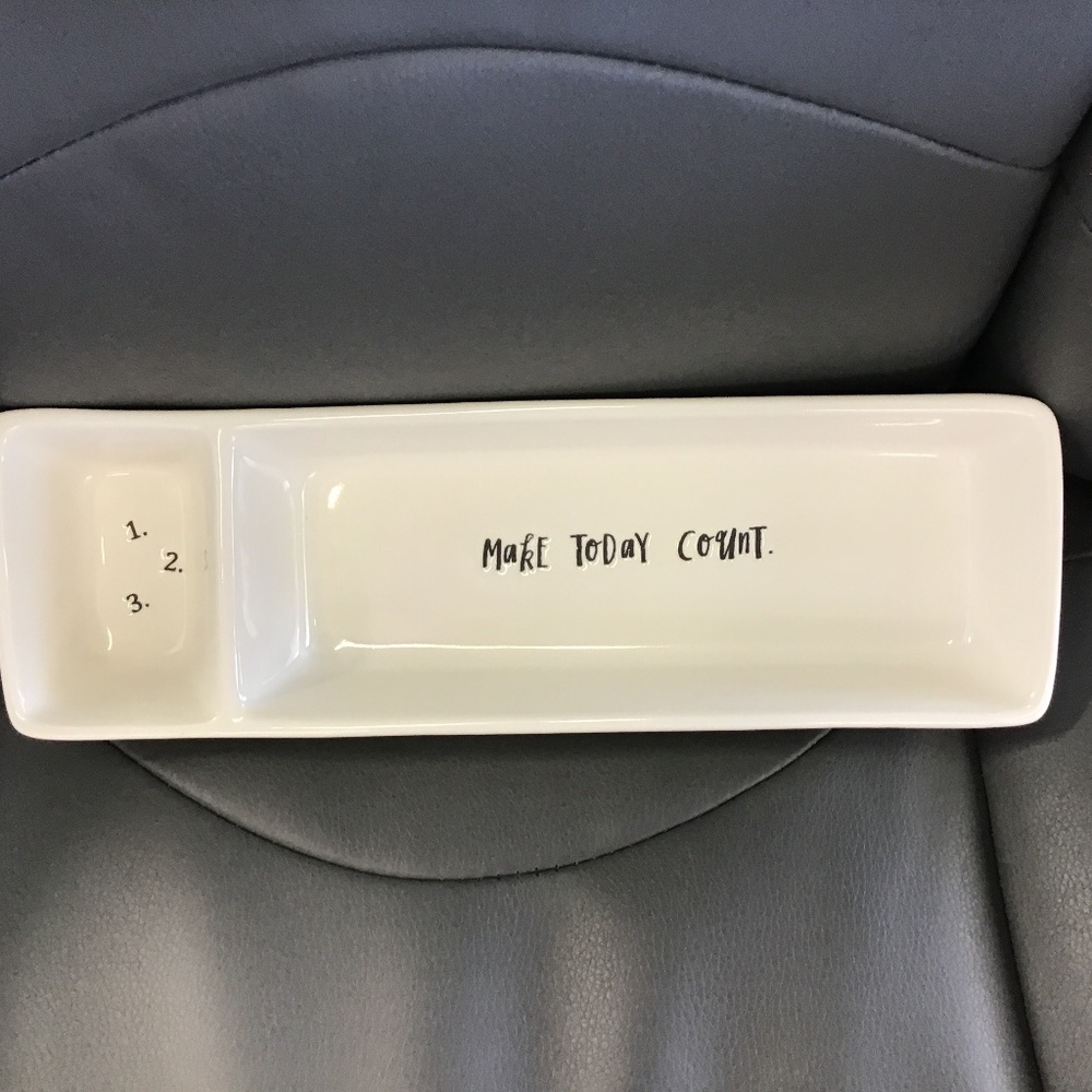 Rae Dunn Make it Count Tray